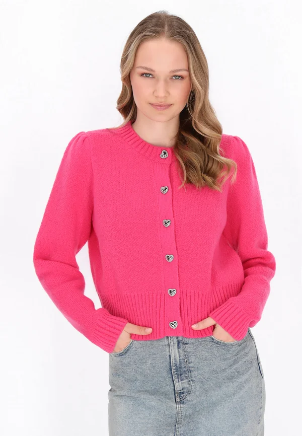 Strickjacke - pink