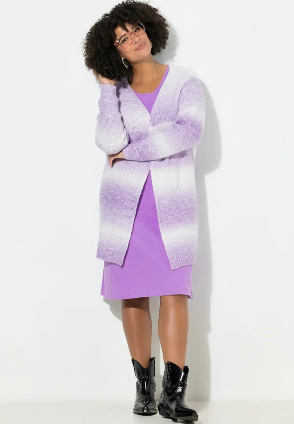 Strickjacke - purple