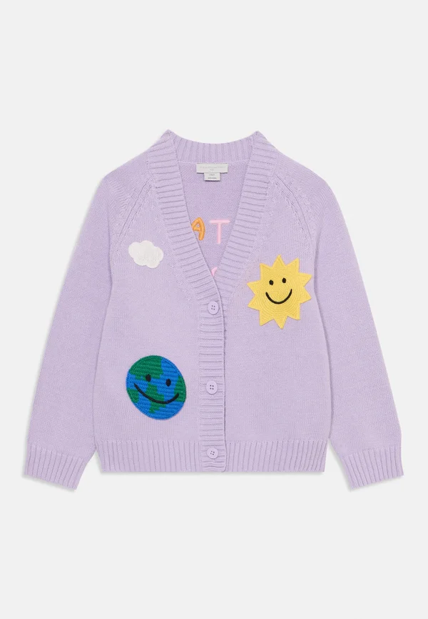 Strickjacke - purple