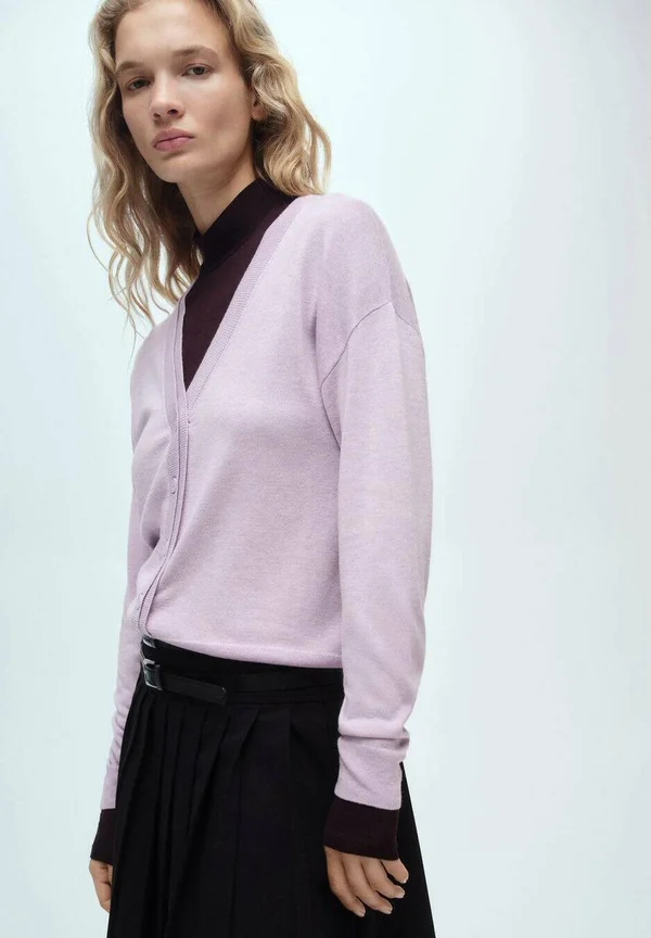 Strickjacke - purple