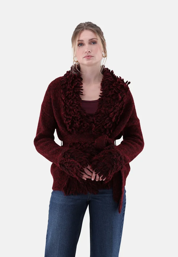 Strickjacke - red