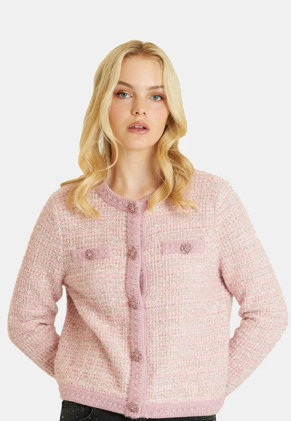 Strickjacke - rosa