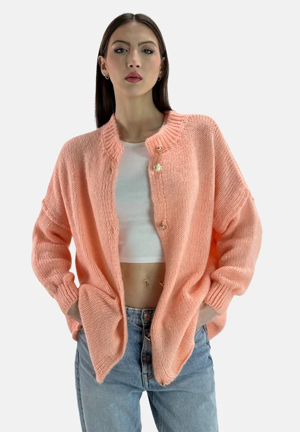 Strickjacke - rosa