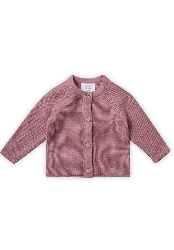 Strickjacke - rose melange