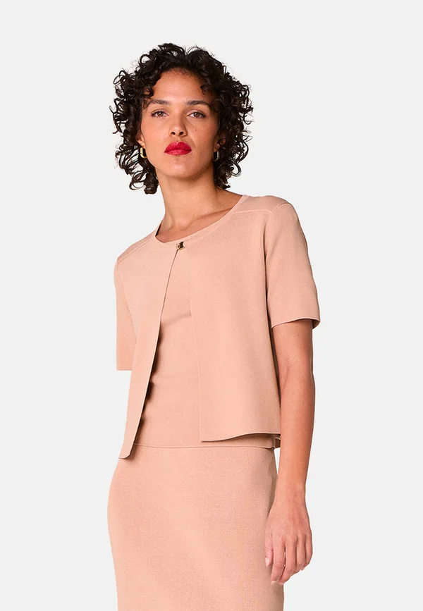 Strickjacke - rose poudré