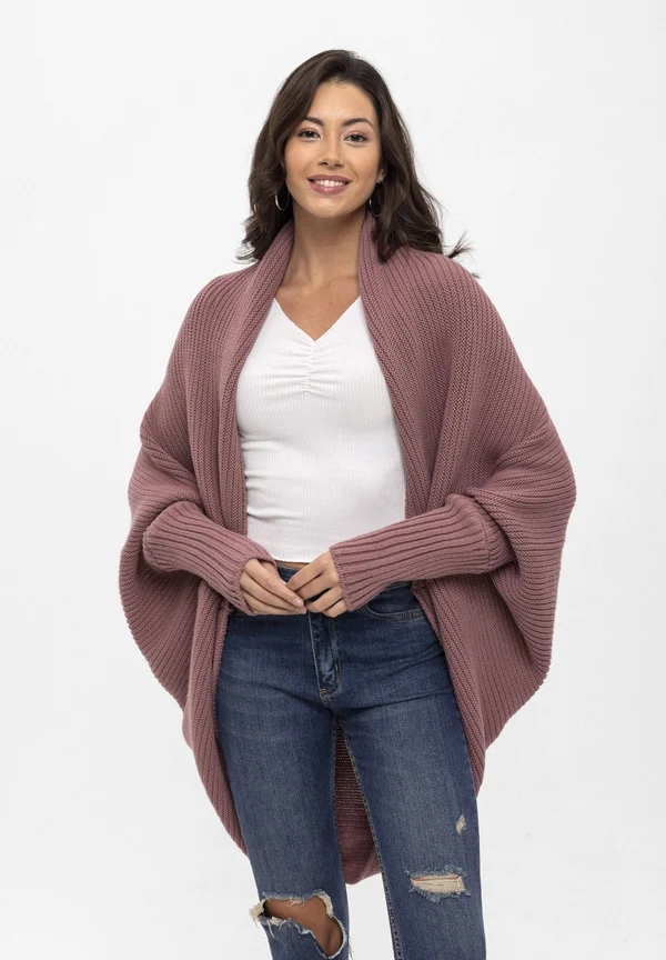 Strickjacke - salmon