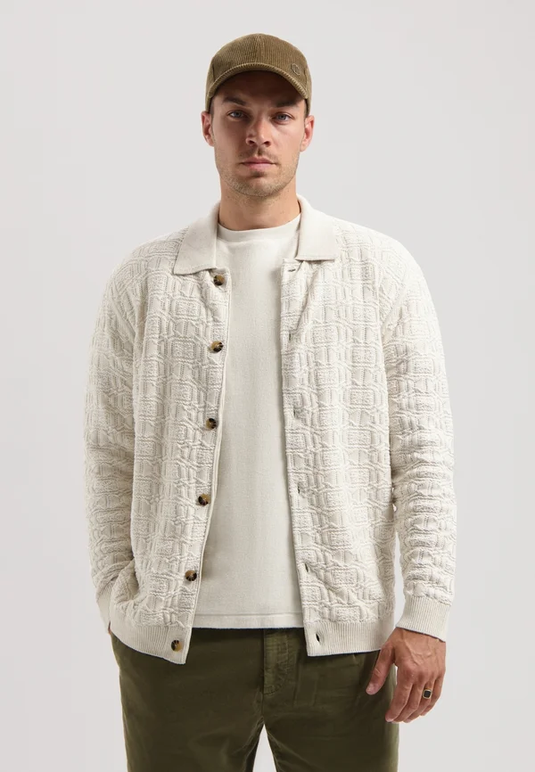 Strickjacke - sand