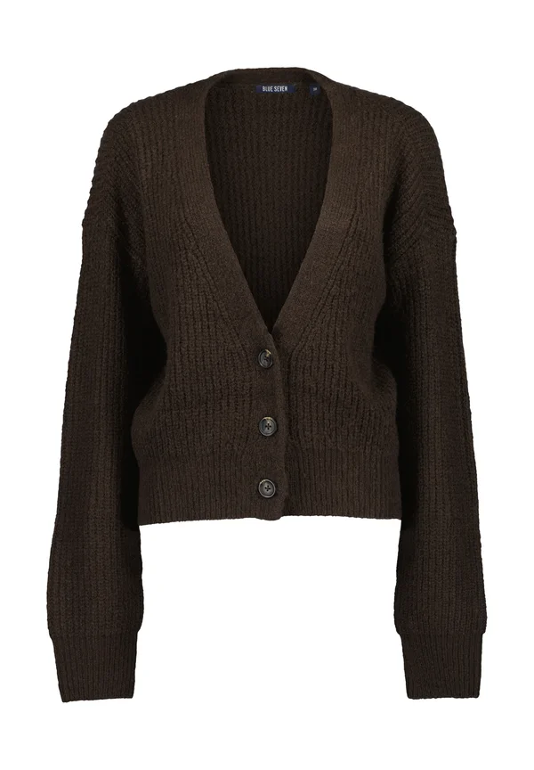 Strickjacke - schoko