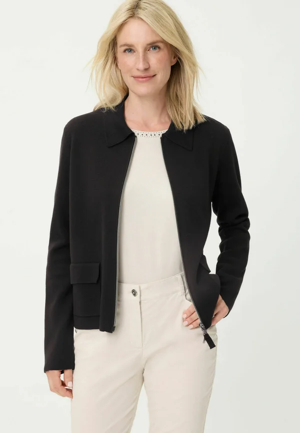 Strickjacke - schwarz