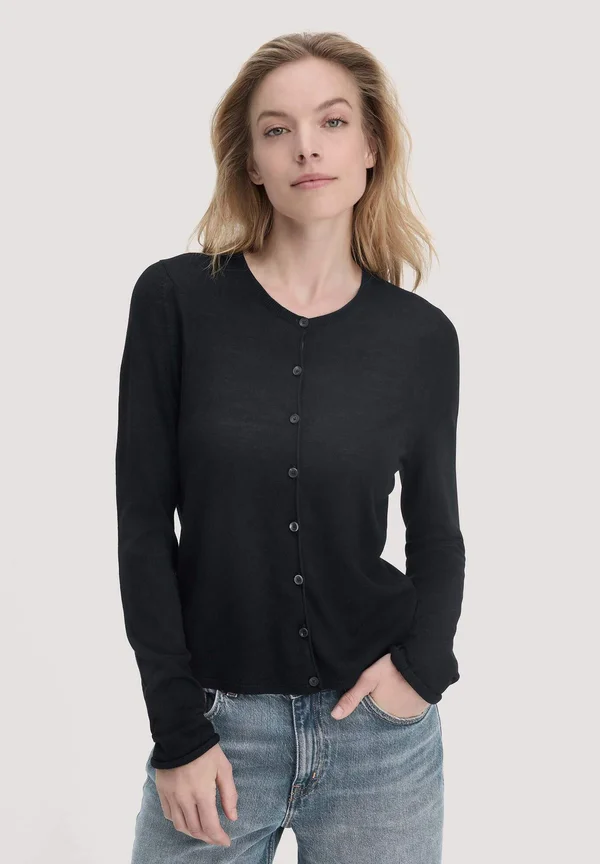 Strickjacke - schwarz