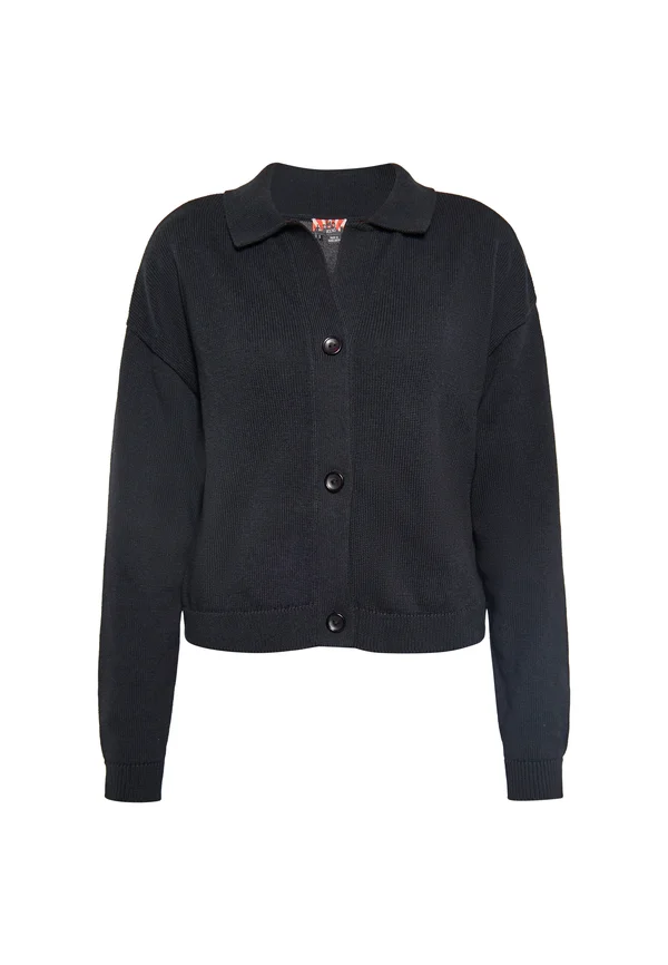 Strickjacke - schwarz