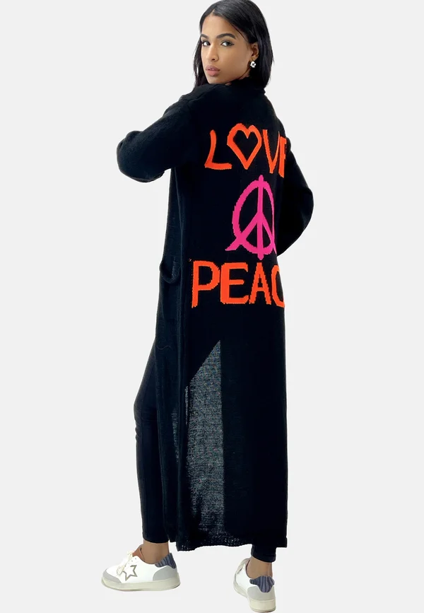 Strickjacke - schwarz