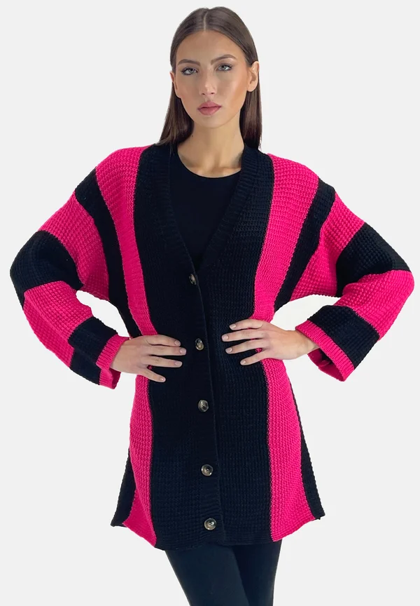 Strickjacke - schwarz