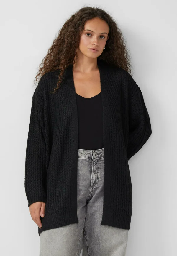 Strickjacke - schwarz