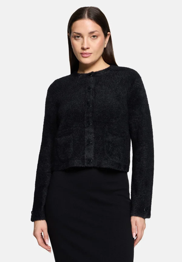 Strickjacke - schwarz