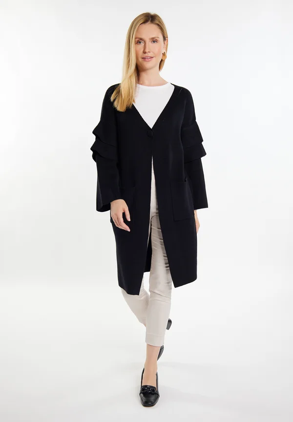 Strickjacke - schwarz