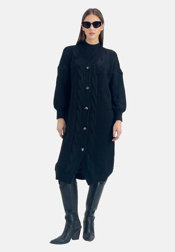 Strickjacke - schwarz