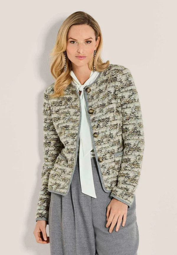 Strickjacke - silver grey   multicolor