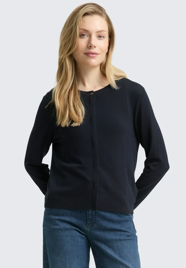 Strickjacke - sky captain blue