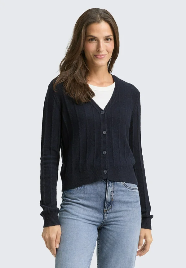 Strickjacke - sky captain blue