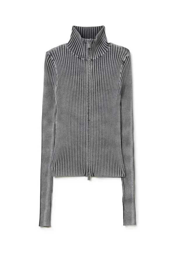 Strickjacke - slate grey