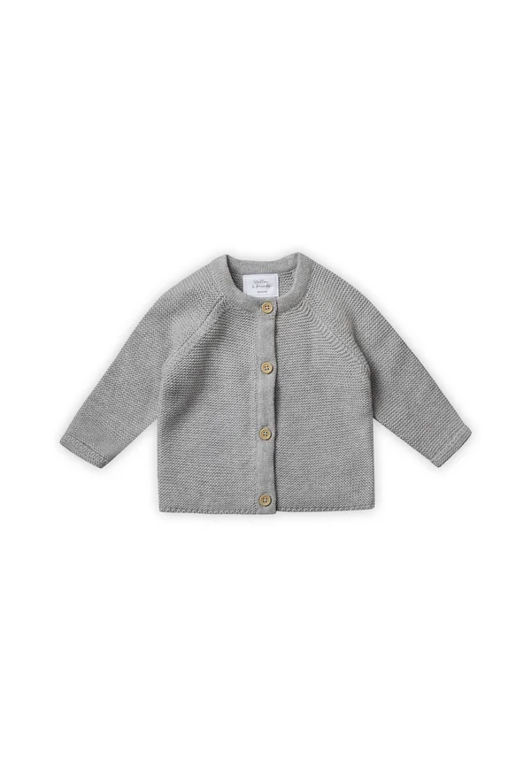 Strickjacke - stone grey