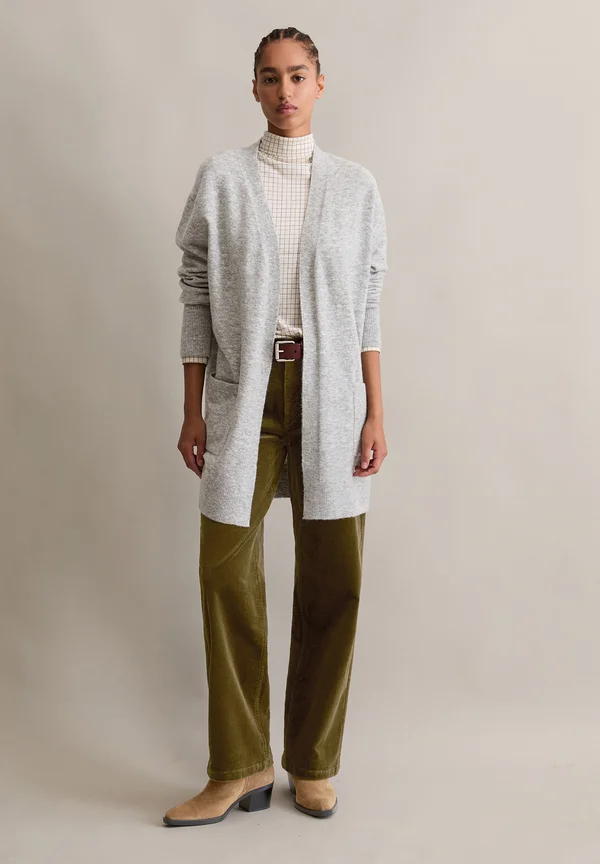 Strickjacke - stone melange