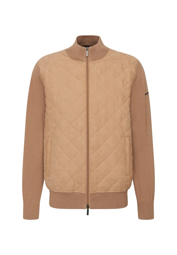Strickjacke - taupe