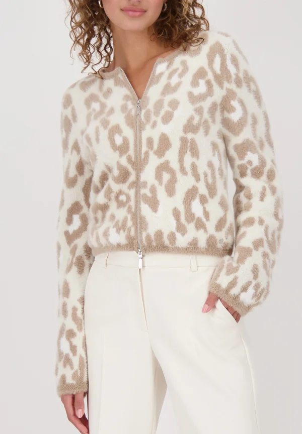 Strickjacke - truffle