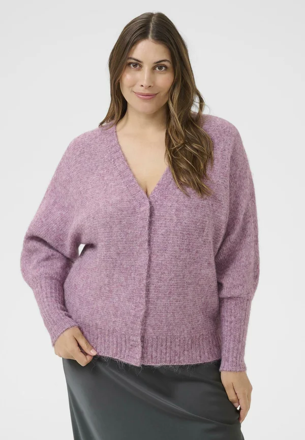 Strickjacke - tulipwood melange