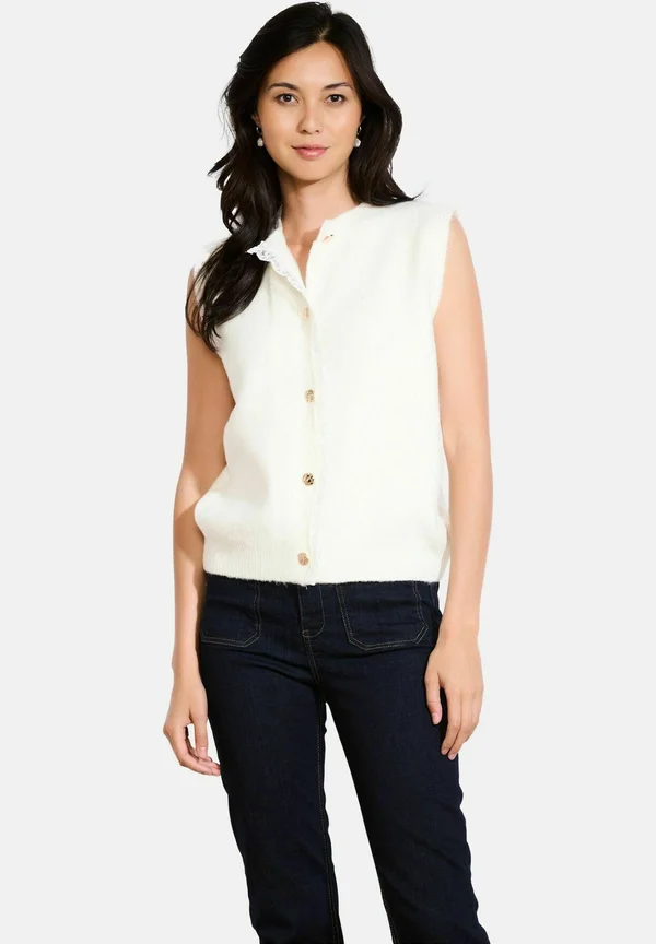 Strickjacke - vanilla white