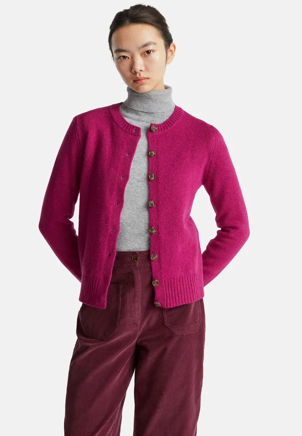 Strickjacke - violet