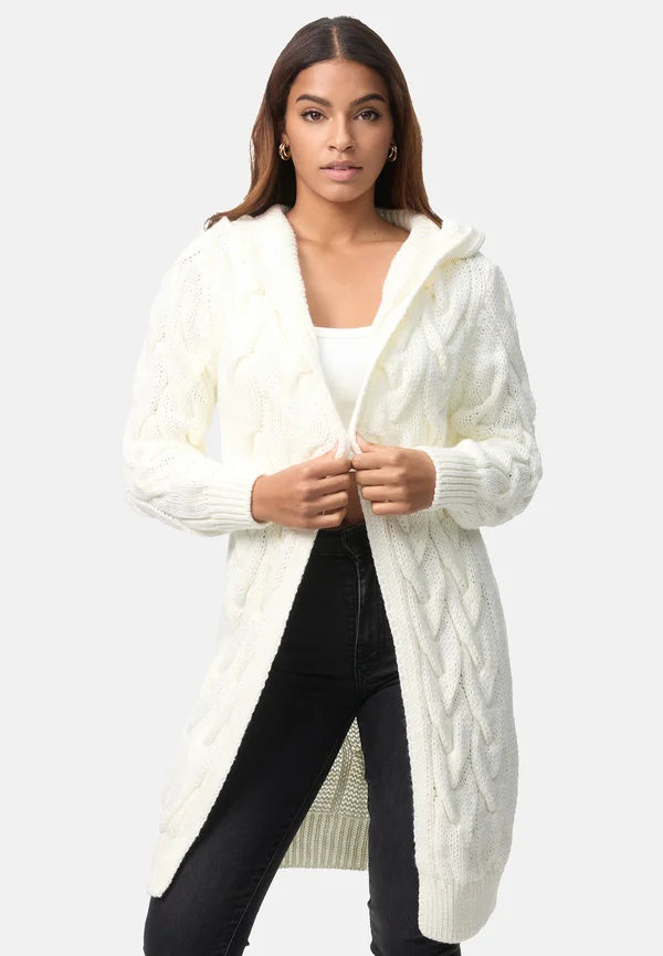 Strickjacke - weiß