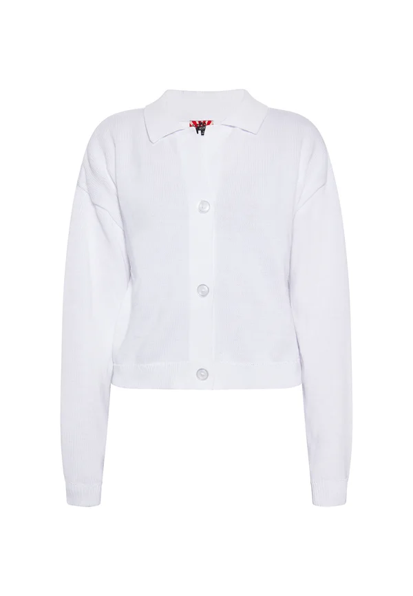 Strickjacke - weiss