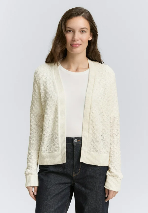 Strickjacke - whisper white