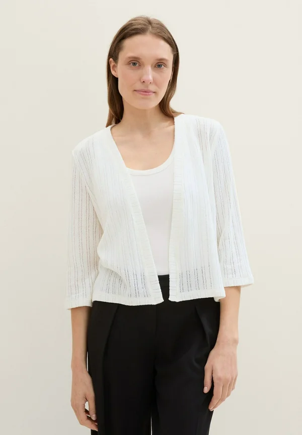 Strickjacke - whisper white