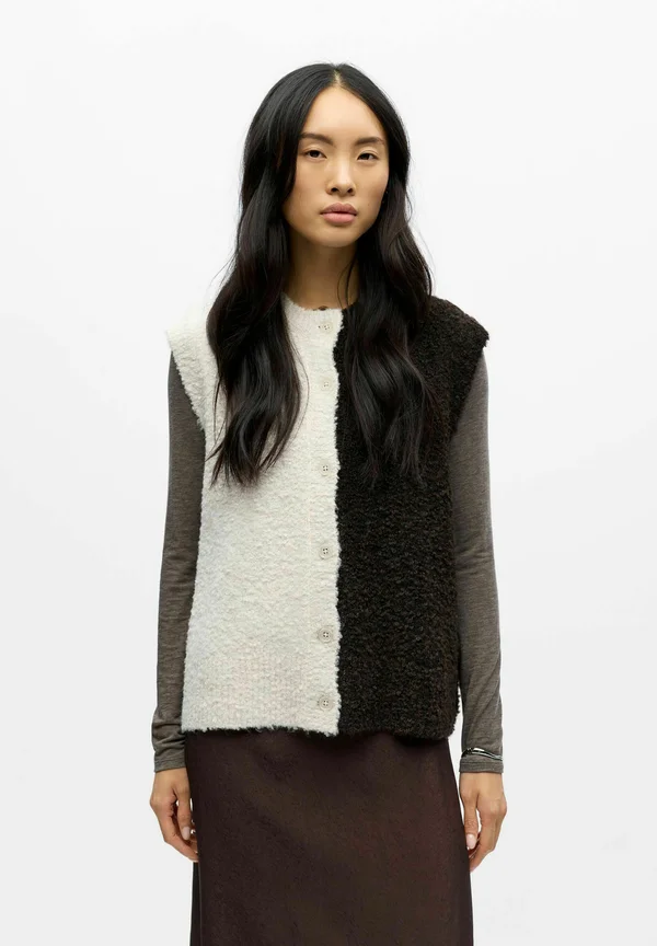 Strickjacke - white sand