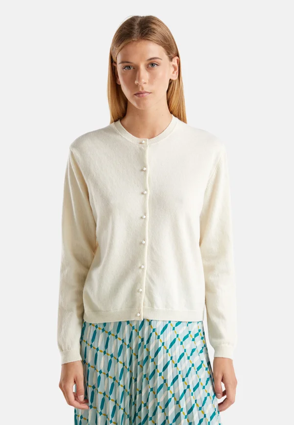 Strickjacke - white
