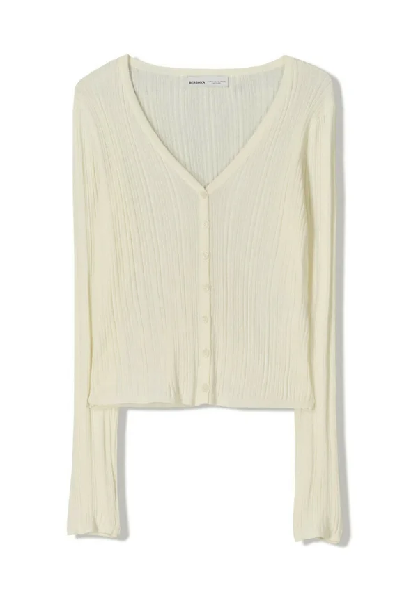 Strickjacke - white