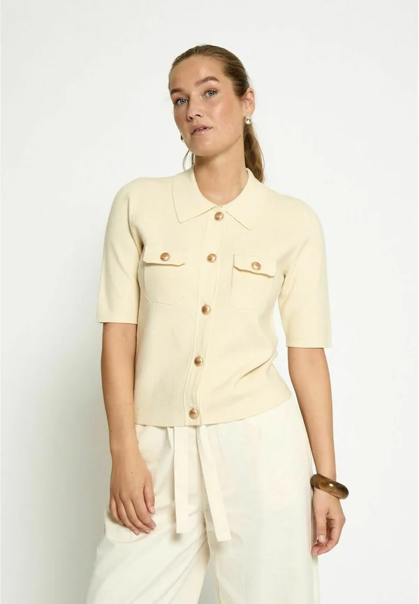 Strickjacke - whitecap grey