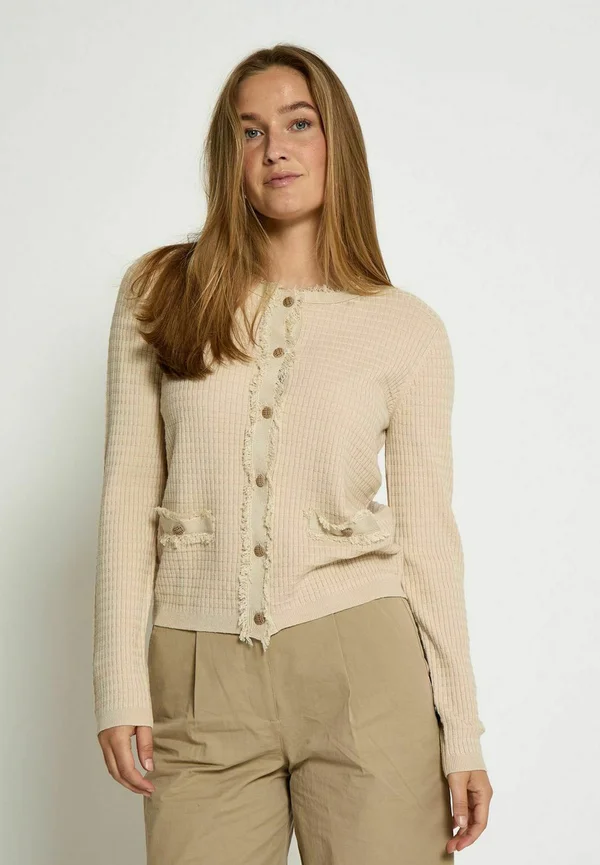 Strickjacke - whitecap grey