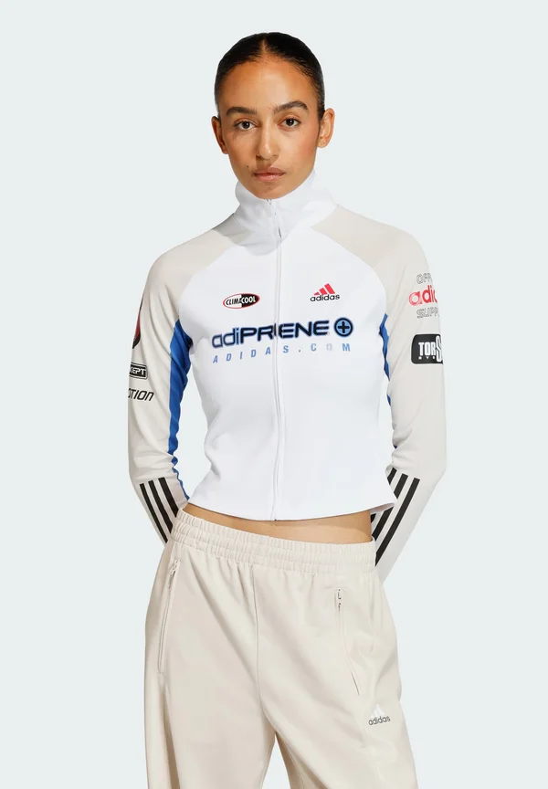 Strickjacke - white/clear brown