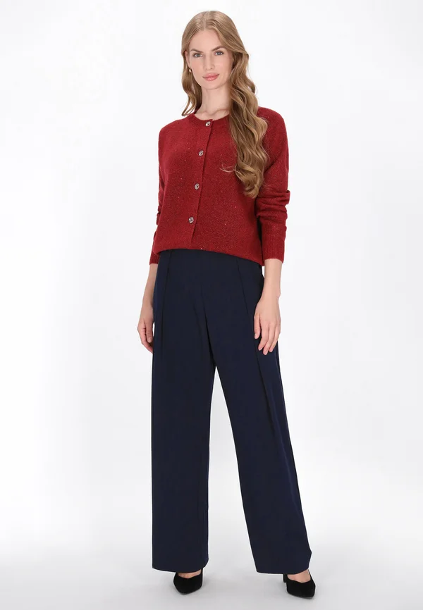 Strickjacke - wine red