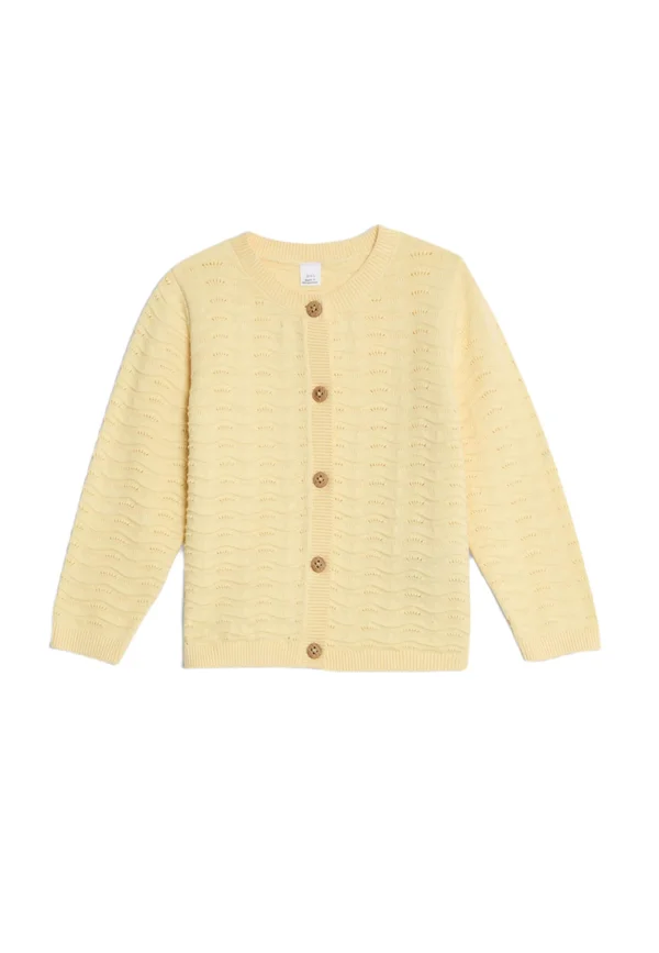 Strickjacke - yellow
