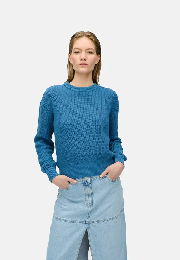 Strickpullover - 2340 blue ashes