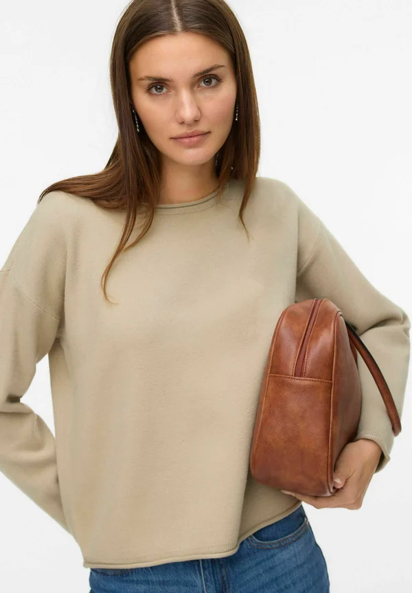 Strickpullover - abbey stone