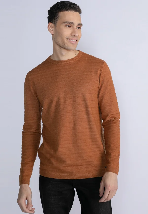 Strickpullover - almond