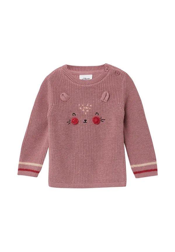 Strickpullover - altrosa