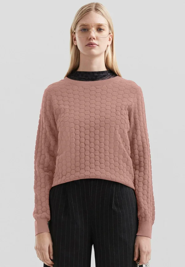 Strickpullover - altrosa