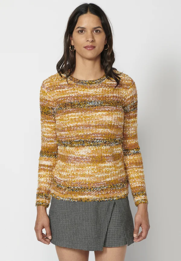 Strickpullover - amarillo